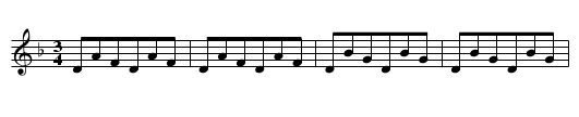 Praeludium 2 - staff notation