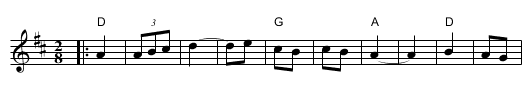 Pravo Horo version 2 - staff notation