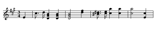 Prelude in A Major, Op. 28, No. 7 - staff notation