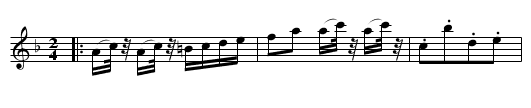 PRETTY DICK -- Polka - staff notation