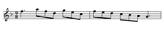 Pretty Governor. WR1776.20, The - staff notation