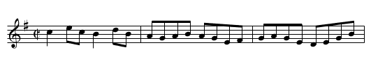 Pretty Molly Brannigan - staff notation