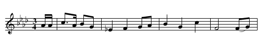 Pretty Nancy - staff notation