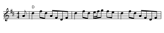 Pretty Peggy - staff notation
