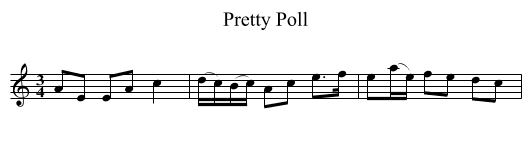 Pretty Poll - staff notation