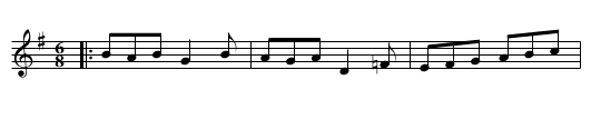 Pretty Polly - staff notation