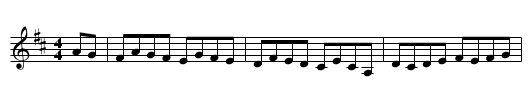 Pride of Glennanair HP - staff notation