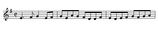 Pride of Rathmore, The - staff notation