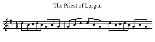 Priest of Lurgan, The - staff notation