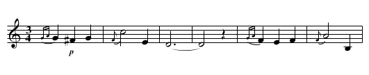 Prima Donna Valse. Le4.223 - staff notation