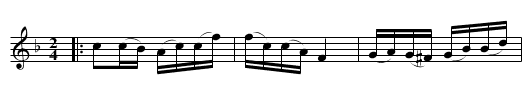 Prime of Life - staff notation