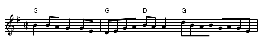 Primrose Lass, The  - staff notation
