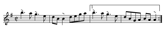 Primrose Lass, The - staff notation