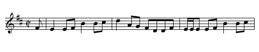 Prince Charlie - staff notation
