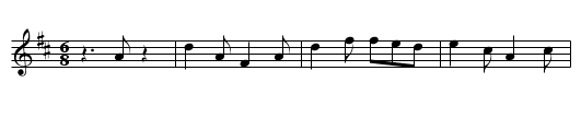 Prince Charlie's Quickstep - staff notation
