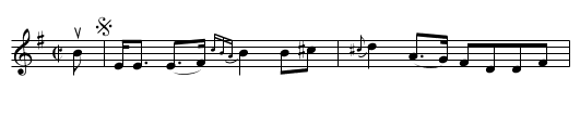 PRINCE CHARLIE'S STRATHSPEY - staff notation