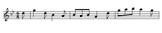 Prince Edward's Jig - staff notation