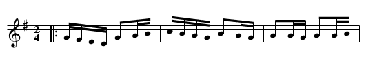 Prince Eugene - staff notation