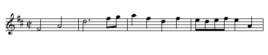 Prince Eugene's March. BC.35 - staff notation