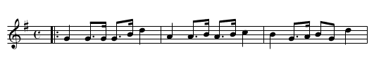 Prince Ferdinand's March - staff notation