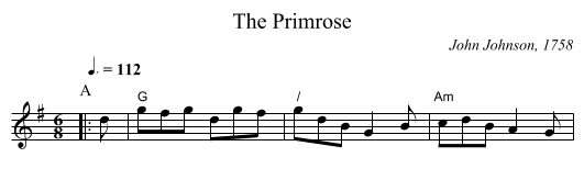 Prince George - staff notation