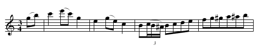 Princess Charlotte.2voices RH.353, The - staff notation