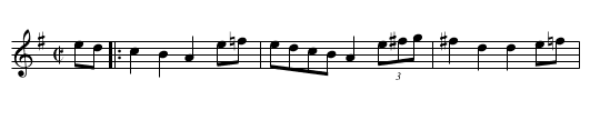 Princess Royal - staff notation
