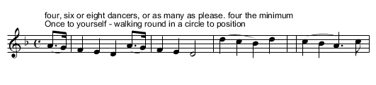 Princess Royal - staff notation