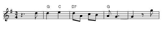 Proshchay - staff notation