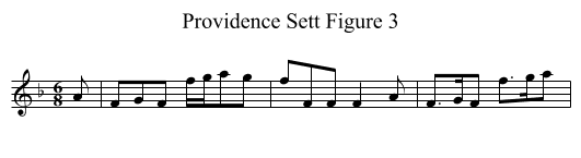 Providence Sett Figure 3 - staff notation