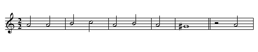 Psalm No. 116. JWDM.52 - staff notation