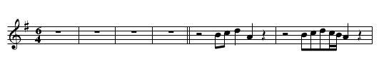Pur ti miro - staff notation