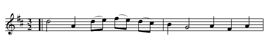 Purlongs - staff notation