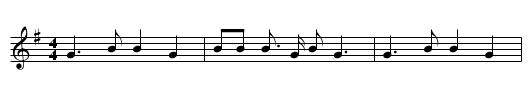 Put John On The Islan' - staff notation