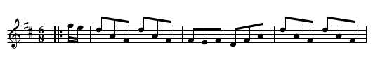 Put on your clothes - staff notation