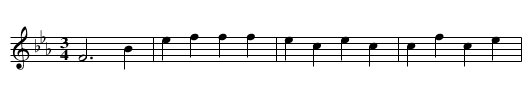 Qiongren douba shenfanle - staff notation