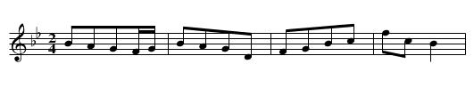 Qiongren nan - staff notation