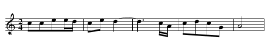 Qiongren shui bupan hongjun - staff notation