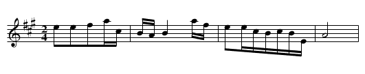 Qiu shou(Herbsternte) - staff notation