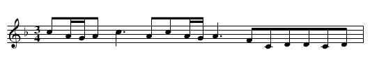 Qiyue chusi shangzhandi - staff notation