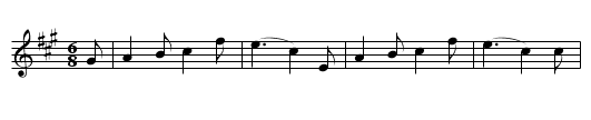 Quadrille. JMT.118 - staff notation