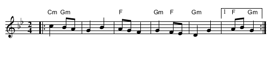 Quand j'etais jeune - staff notation