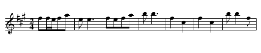 Quanfu canjun - staff notation
