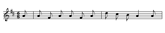 Queen Mary - staff notation
