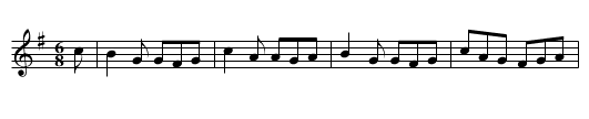 Queen of the Rushes - staff notation