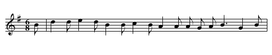 Queen Victoria's Country Dance - staff notation