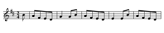 Queens berry House - staff notation
