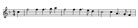 Queen's Delight, WCD3/1.080, The - staff notation