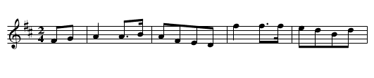 Queen's Highway, The - staff notation
