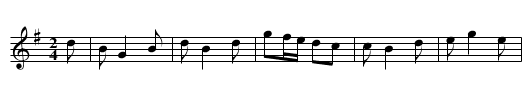 Queen's Palace - staff notation